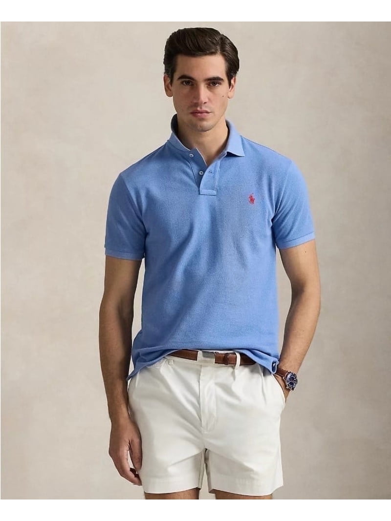 Polo Ralph Lauren Men's Classic-Fit Mesh Cotton Polo Shirt, XL X