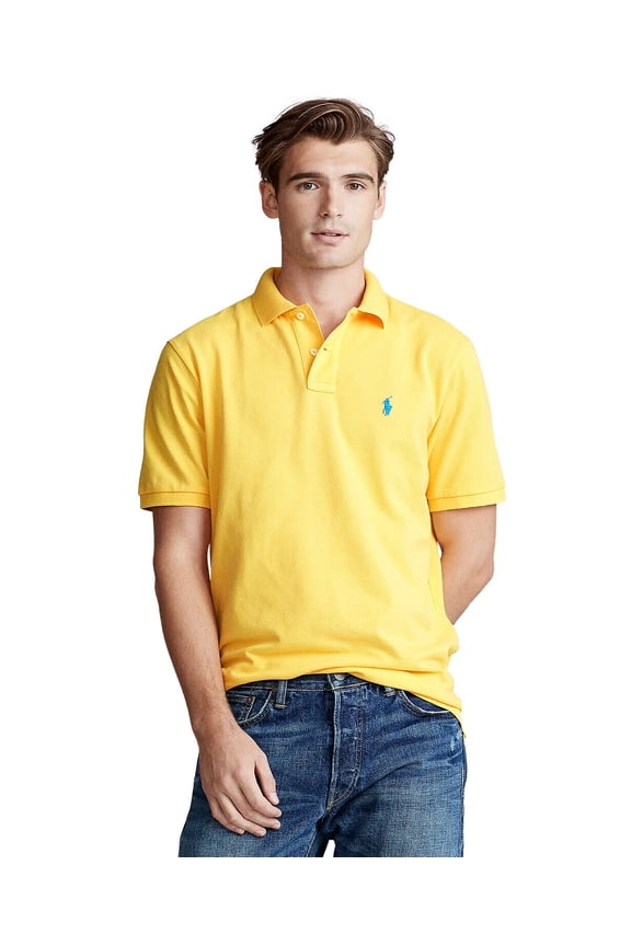 Men's Classic-Fit Mesh Polo Size M