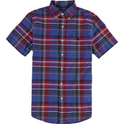 Polo Ralph Lauren Mens Classic-Fit Plaid Oxford Shirt, Multi, S