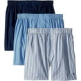 thumbnail image 1 of Polo Ralph Lauren Men's Classic Fit Woven Cotton Boxers (3 Pack), 1 of 1