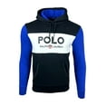 thumbnail image 1 of Polo Ralph Lauren Men's Color Block Fleece Hoodie Sweatshirt  (Black Mu(hoodie), Medium), 1 of 2