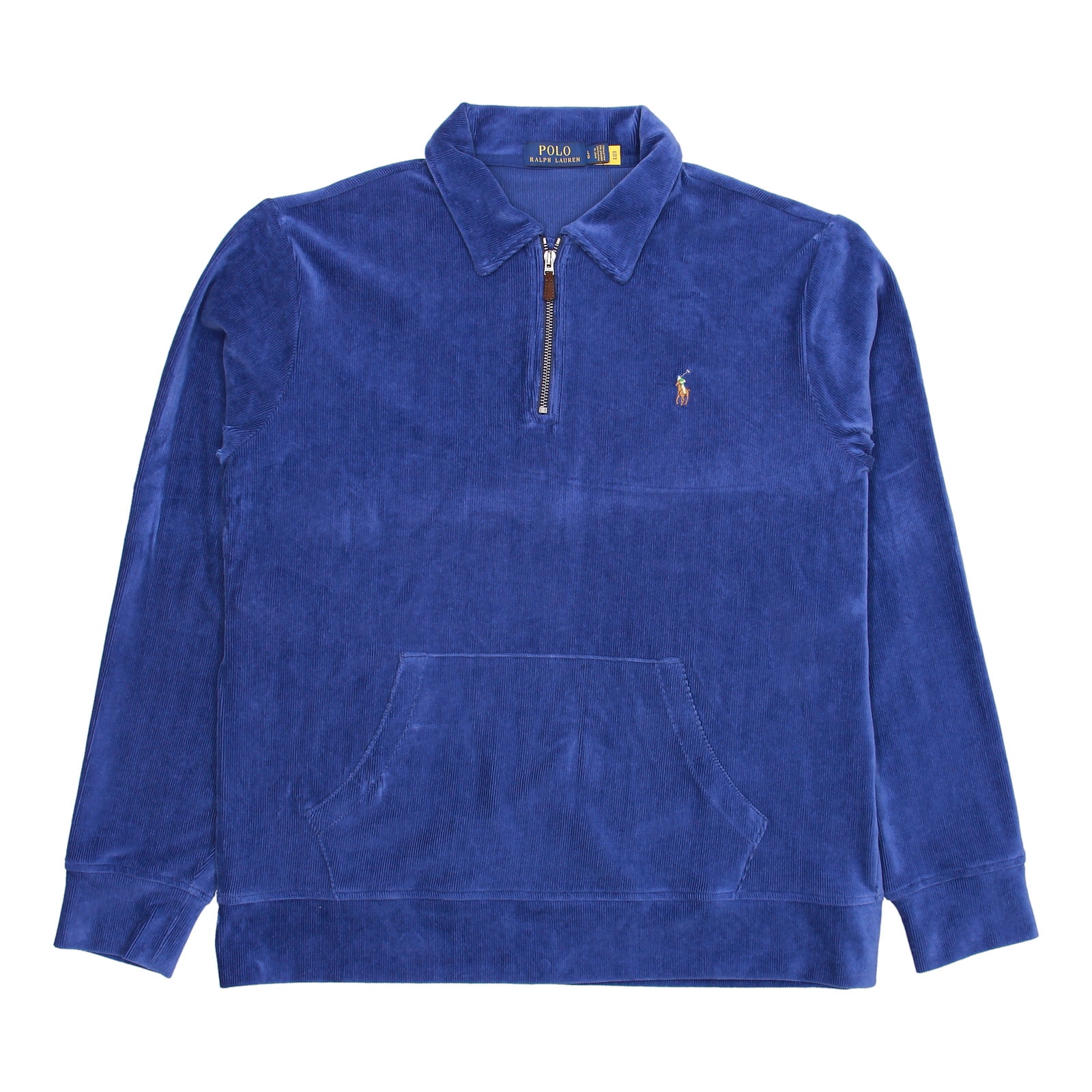 Polo Ralph Lauren Men's Corduroy 1/4 Zip Pullover Jacket (Large