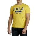 thumbnail image 1 of Polo Ralph Lauren Men's Cotton Short Sleeve  Crewneck Graphic T-Shirt (Yellow, X-Large), 1 of 2