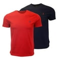 thumbnail image 1 of Polo Ralph Lauren Men's Crew-Neck T-Shirt Bundle 2-Pack (Medium, Red/Navy), 1 of 1