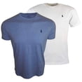 thumbnail image 1 of Polo Ralph Lauren Men's Crew-Neck T-Shirt Bundle (2pk) (XX-Large, White/Blue), 1 of 1