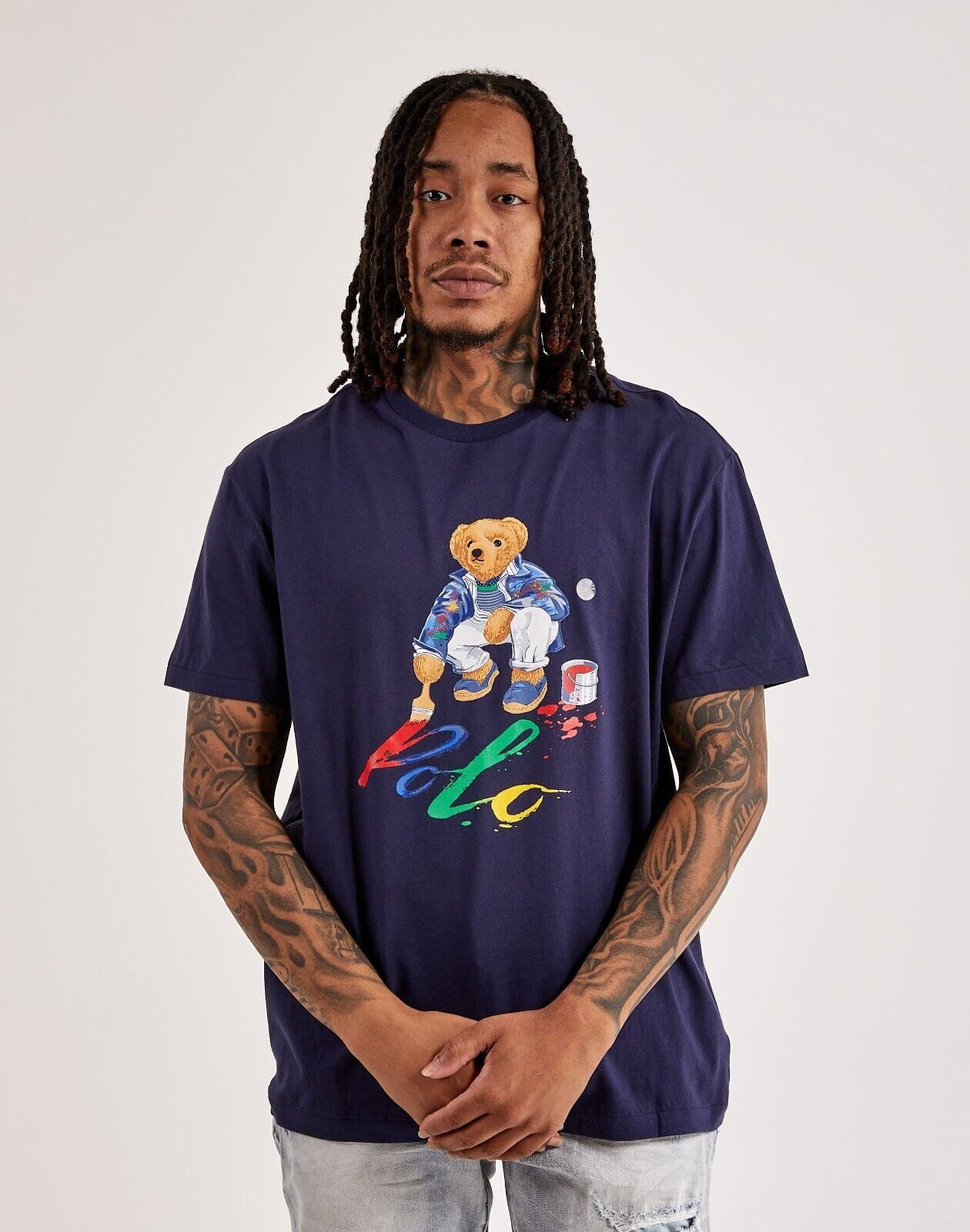 Polo Ralph Lauren Mens Custom Fit Paint Teddy Bear Jordan Ubuy