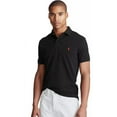 thumbnail image 1 of Polo Ralph Lauren Men's Custom Slim Fit Mesh Polo, Black - Medium, 1 of 3