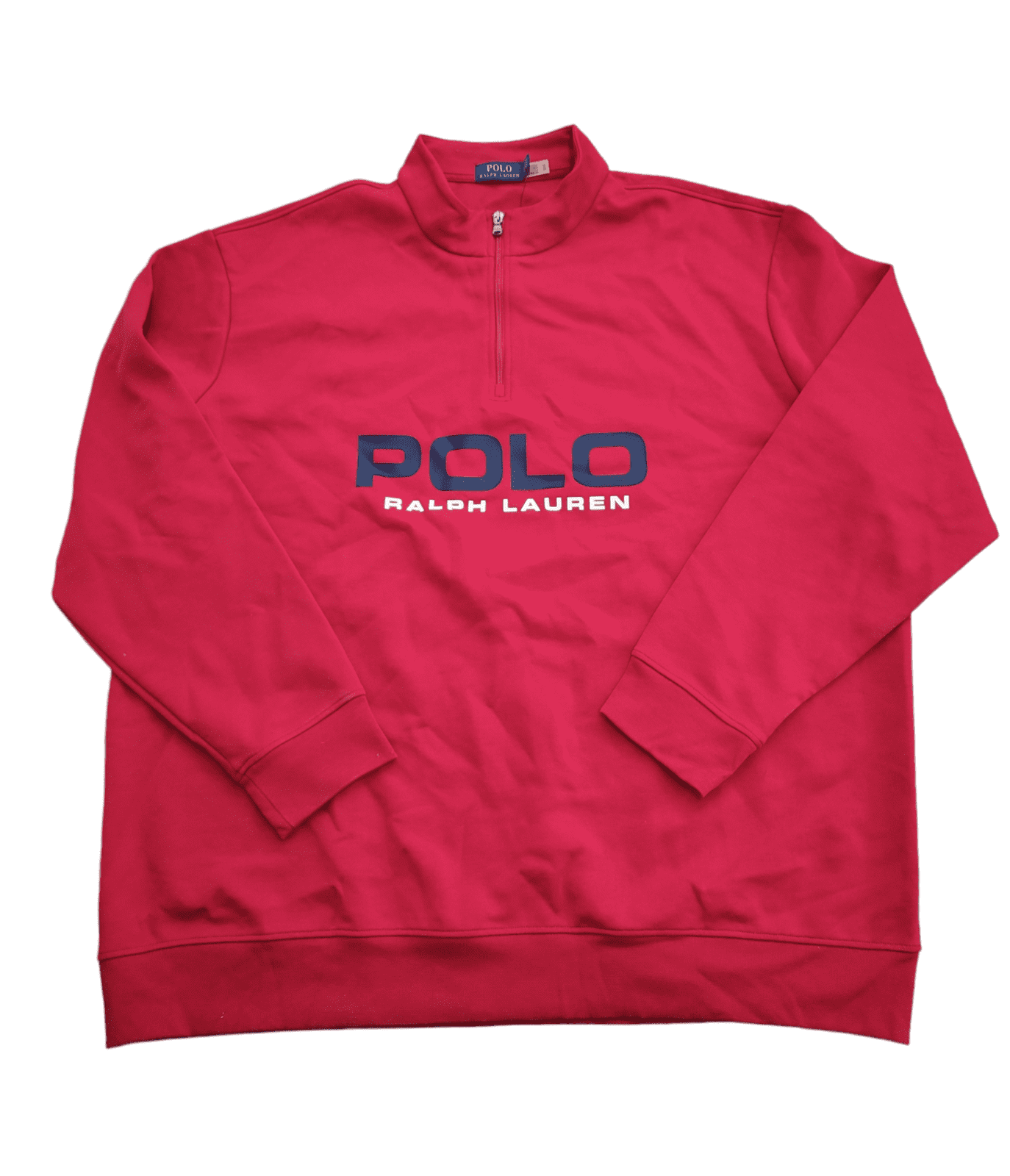 Polo Ralph Lauren Men s Double Knit Half Zip Pullover Sweatshirt Size L Tall Walmart Business Supplies