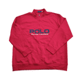 thumbnail image 1 of Polo Ralph Lauren Men's Double Knit Half Zip Pullover Sweatshirt Size L-Tall, 1 of 1