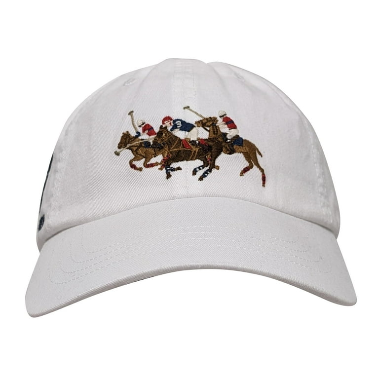 Polo Ralph Lauren Men`s Embroidered Chino Baseball Cap with  display picture 1
