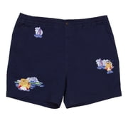 Polo Ralph Lauren Mens Flat Front Walking Shorts Embroidered Navy 2XL