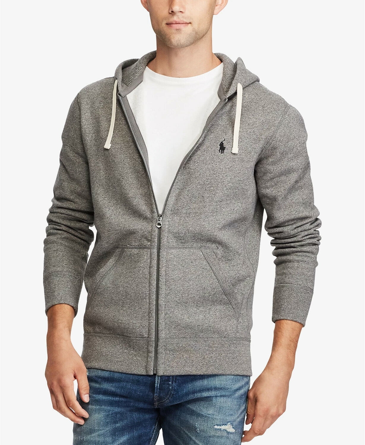 Polo Ralph Lauren Shop Men's Hoodie | Gray - Walmart.com