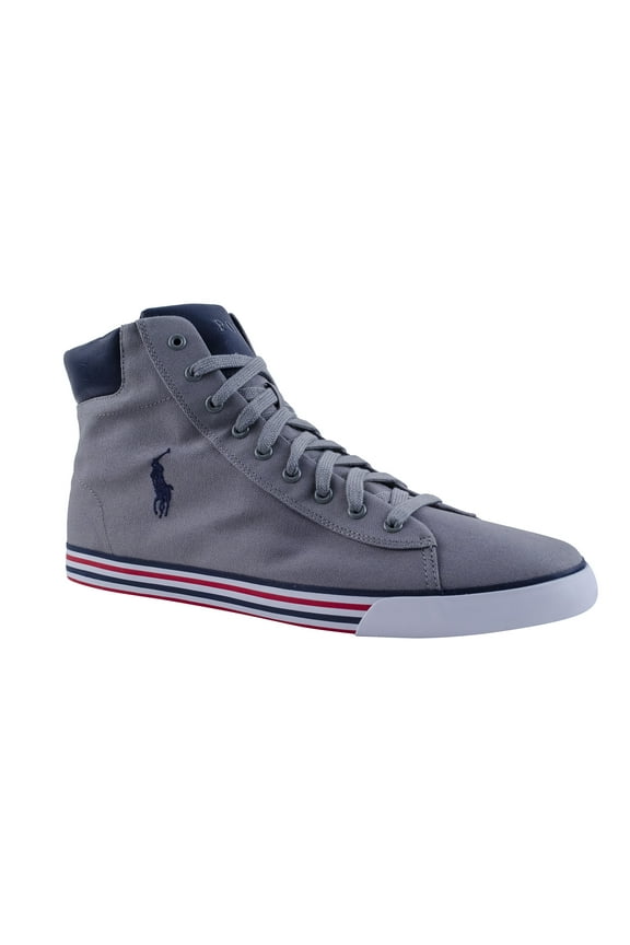 Polo Ralph Lauren Men's Harvey Fashion Sneaker-Grey-13D