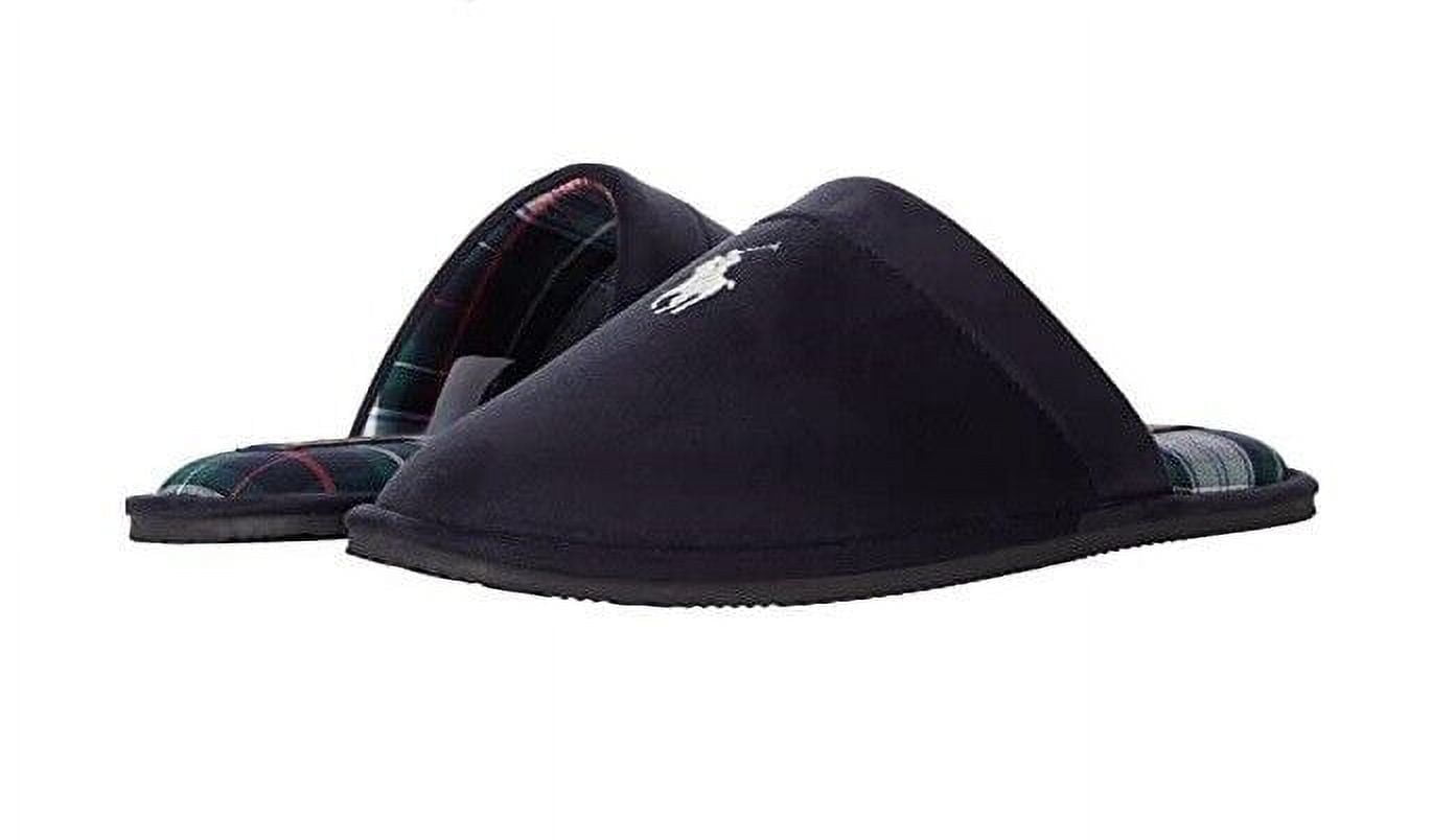 NIB MEN\'S POLO RALPH‎ LAUREN SCUFF BLACK SLIP ON SLIPPERS Womens Polo Ralph Lauren Summit Scuff II Slippers In Black  main image 3