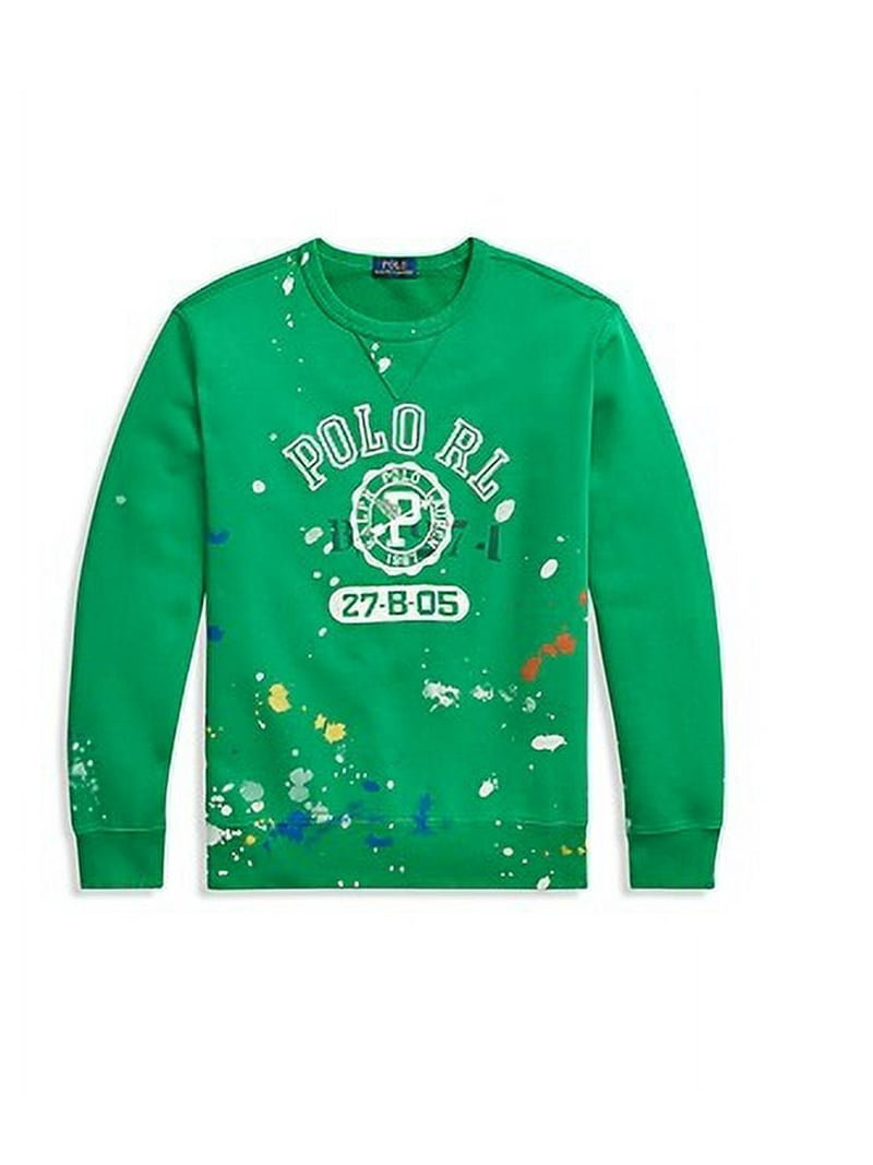 Polo Ralph Lauren Men's Logo Fleece Sweatshirt Green Size
