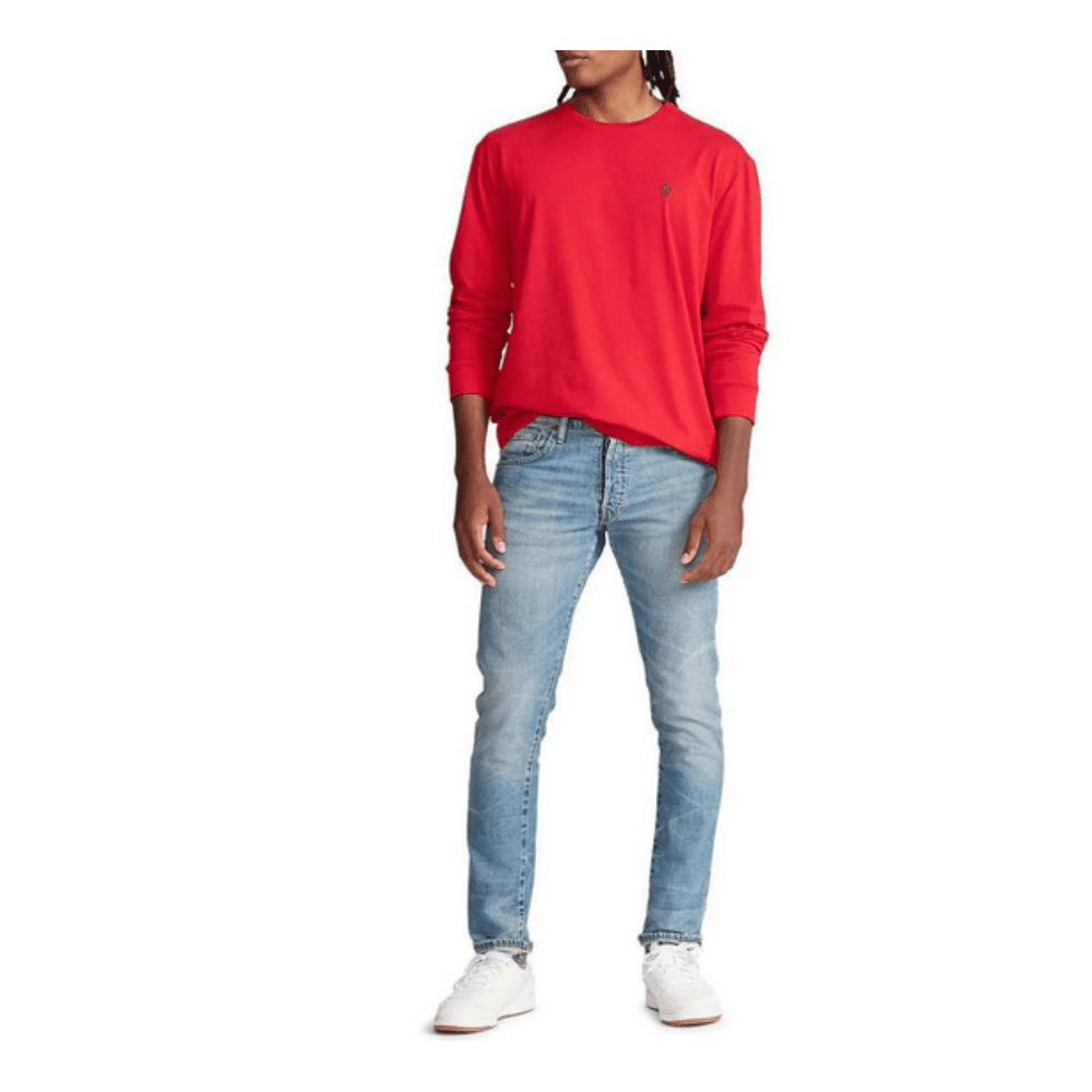 Polo Ralph Lauren Men s Long Sleeve Classic Fit Crew Neck Pony Tee Shirt Walmart