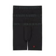 thumbnail image 1 of Polo Ralph Lauren Men's Lux 4D-Flex Cotton Modal Boxer Briefs, Black (3 Per Pack), 1 of 1