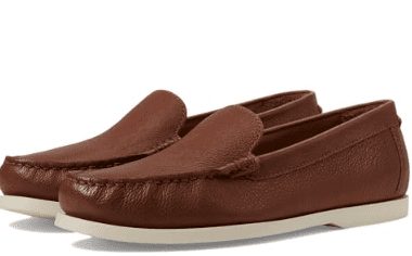 Polo Ralph Lauren Men\'s Merton Leather Venetian Loafers, Tan, Size 9 D Polo Ralph Lauren Men main image 4