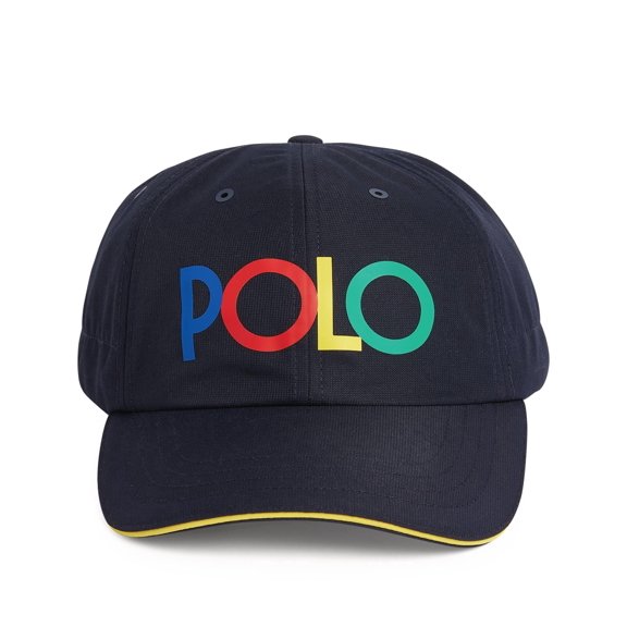 Polo Ralph Lauren Men's Multicolor Polo Logo Performance Baseball Cap, Navy, One Size