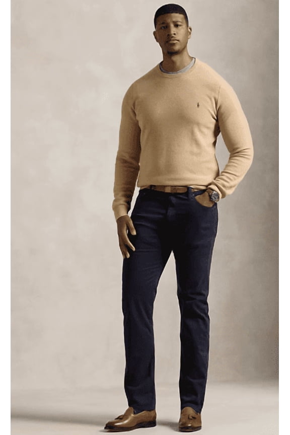 Men's Navy Big & Tall Varick Slim Straight Stretch Pant, 38Tx36