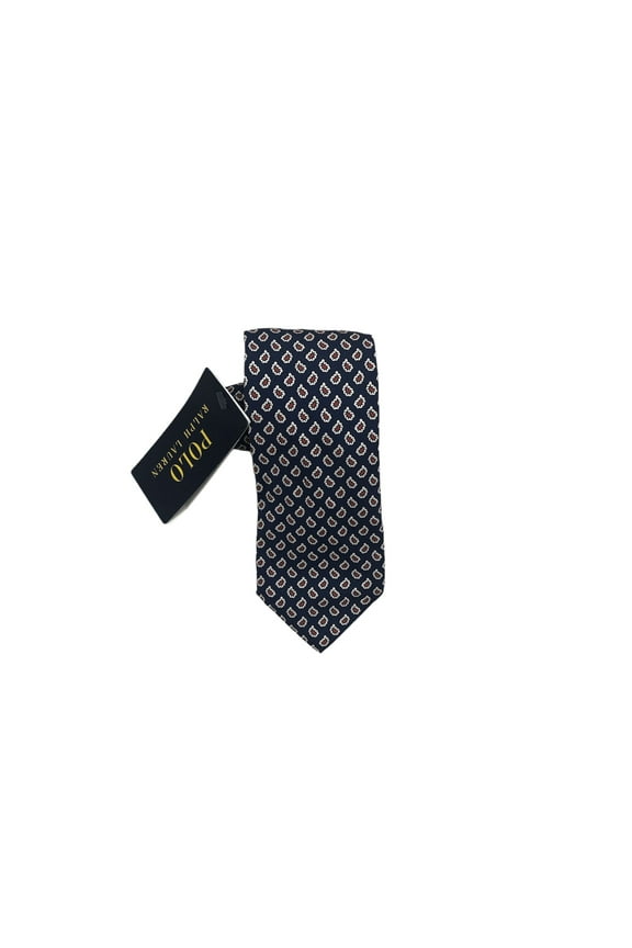 Men's Navy Narrow Cruise Tie, One Size