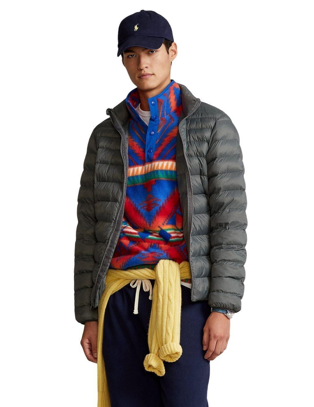 Polo Ralph Lauren Men's Nylon Packable Quilted Jacket, 2XL