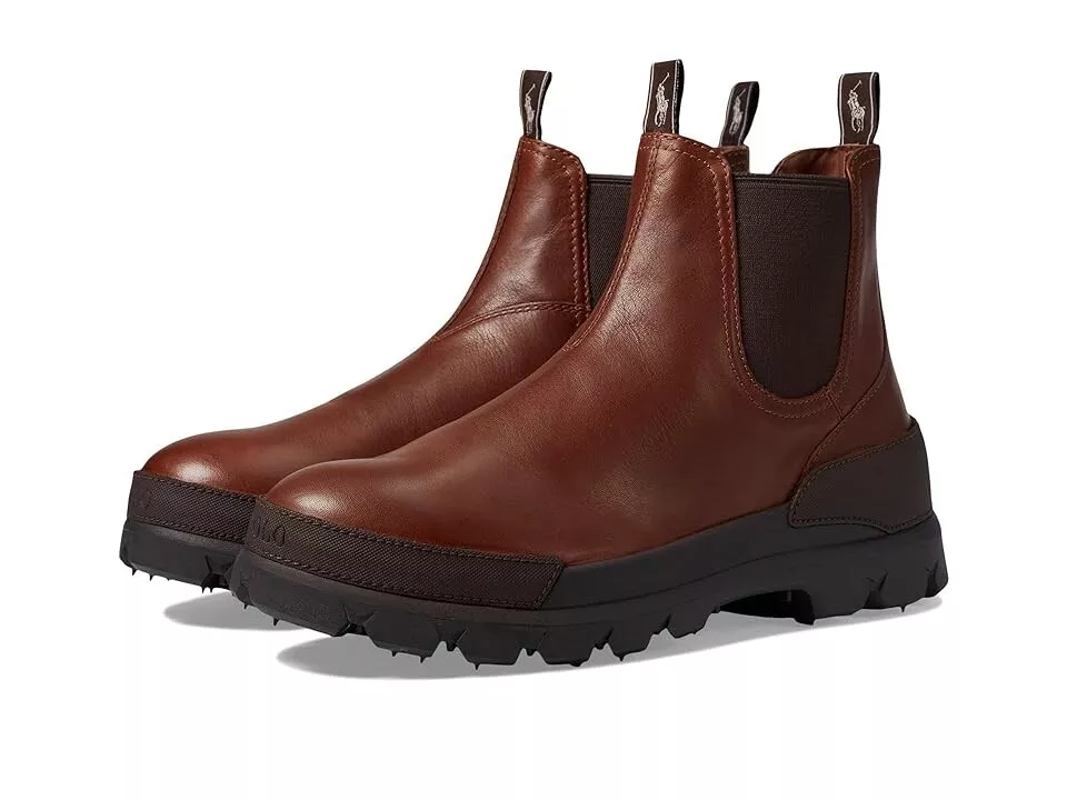 ブーツ RALPH LAUREN Oslo Leather Chelsea Boots Oslo Low Faux-Shearling-Lined Suede Boot | Ralph Lauren