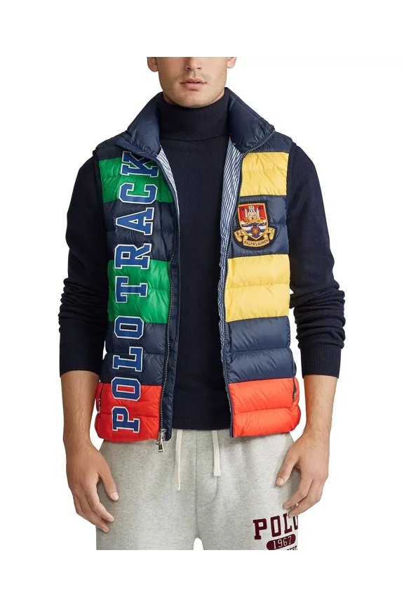 Men's Packable Down Vest Size Large