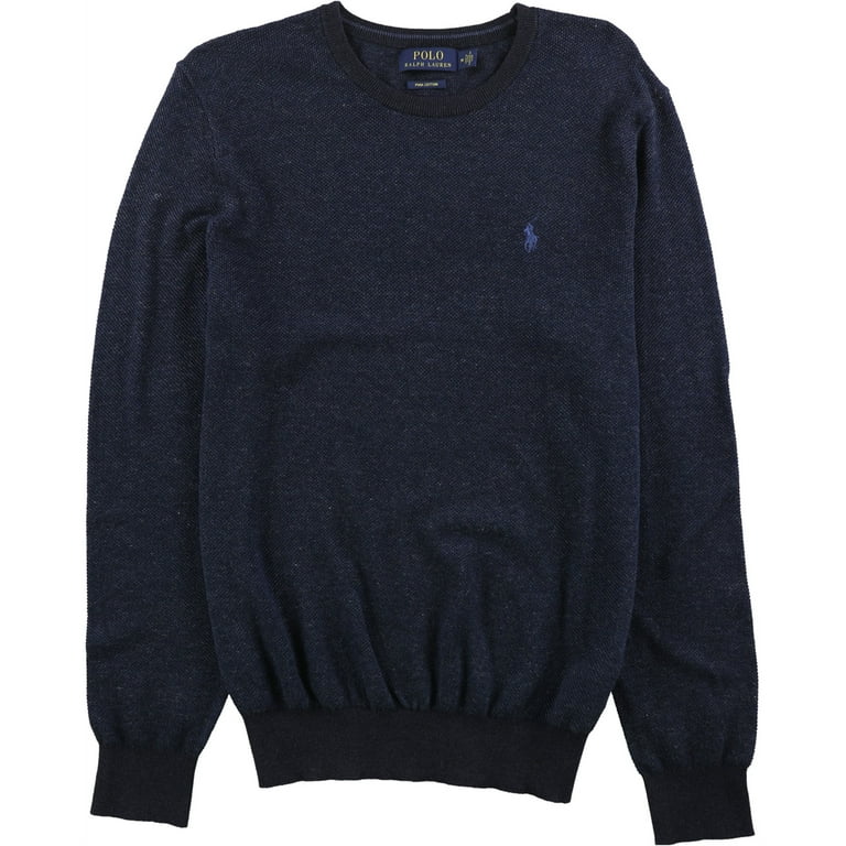Polo Ralph Lauren Men's Pima Cotton Sweater - Navy Size XXL