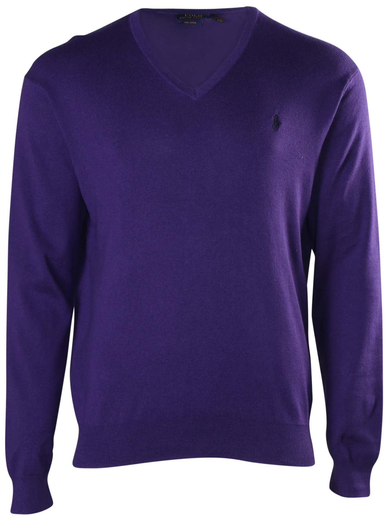 Men's Polo Ralph Lauren Purple Jumper Polo Ralph Lauren Men's