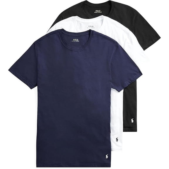 Polo Ralph Lauren Men's SLIM Fit Crewneck Shirt XL (3 Pack)