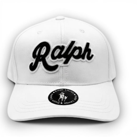 Polo Ralph Lauren Men's Script Logo Baseball Cap White