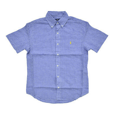 Polo Ralph Lauren Men's Short-Sleeve Checked Sport Shirt, Size XS, MSRP $89.5