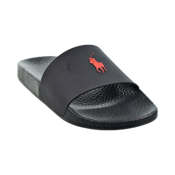 Polo Ralph Lauren Men's Slides Black-Red 809852071-004