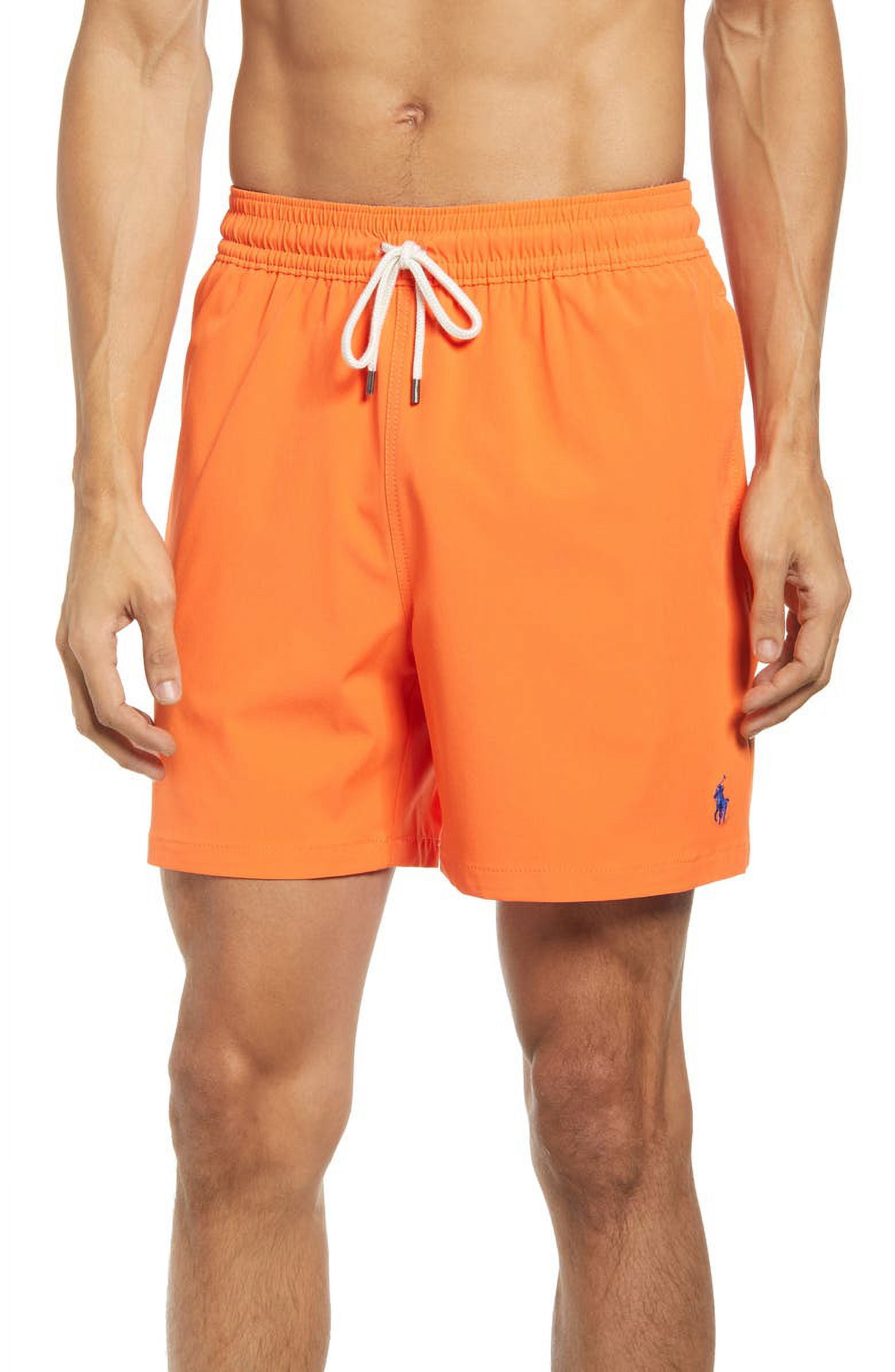 Orange ralph lauren swim shorts 2025