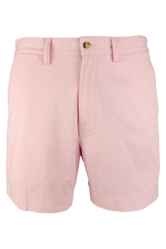Men's Stretch Classic Fit 6" Chino Shorts 36, Pink