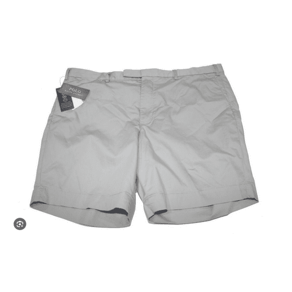 Polo Ralph Lauren Men's Stretch Straight Fit 8 Chino Shorts Soft Grey,35