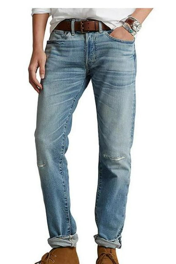 Men's Sullivan Slim-Fit Distressed Stretch Jeans, 35x30