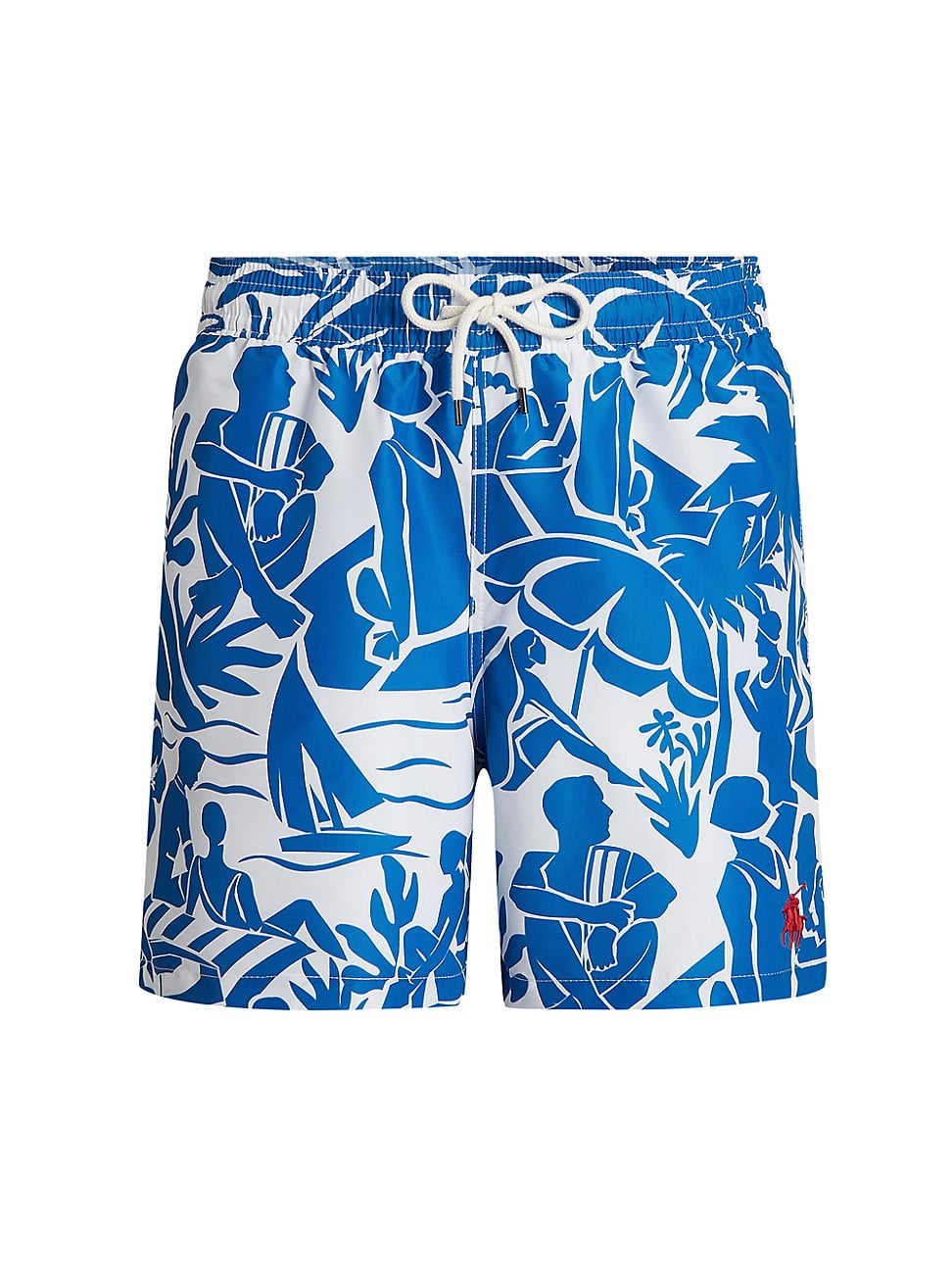 Polo Ralph Lauren Men's Traveler Classic Swim Trunks, Blue