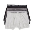 thumbnail image 1 of POLO RALPH LAUREN Men's Classic Fit Cotton Boxer Briefs, Trunks & Long Leg Available, 3-Pack, 1 of 4