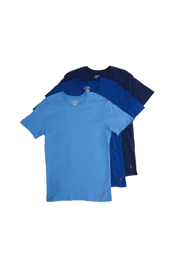 Mens 3-Pk. 4D Flex Lux Crewneck Undershirt Tee T-Shirt (Small)