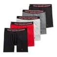 thumbnail image 1 of Polo Ralph Lauren Mens 5-Pack Moisture Wicking Boxer Briefs, 1 of 1