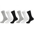 thumbnail image 1 of Polo Ralph Lauren Mens 6-Pack Crew Sock Grey Assorted, 1 of 4