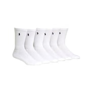 Polo Ralph Lauren Mens 6PK Embroidered Crew Socks