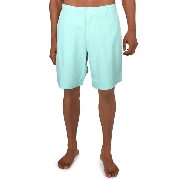 POLO RALPH LAUREN Men's All-Day Performance Stretch 9.5" Inseam Beach Shorts Green, 40