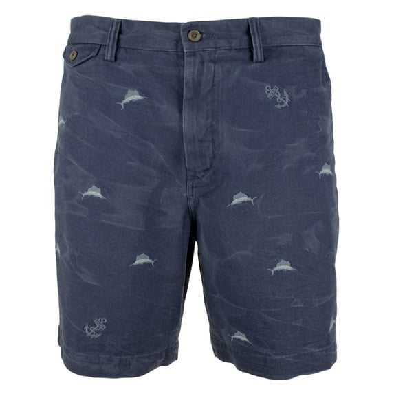 Polo Ralph Lauren Mens 9" Classic-Fit Chino Shorts Navy 42