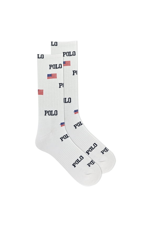 Mens Americana Logo Crew Sock