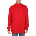 thumbnail image 1 of Polo Ralph Lauren Mens Big & Tall Cotton Mock Neck Pullover Sweater, 1 of 2