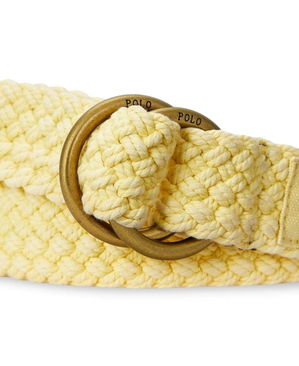 Ralph Lauren Gold Woven Belt m69330659935_1.jpg main image 4