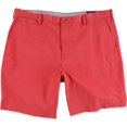 thumbnail image 1 of Ralph Lauren Mens Solid Casual Chino Shorts, Red, 42, 1 of 2